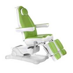 Elektryczny fotel kosmetyczny Mazaro BR-6672A Ziel