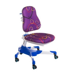 Fotel dla dzieci do biurka BX-001 Fioletowy