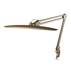 Lampa warsztatowa BSL-01 LED 24W CLIP Złota
