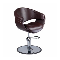 Fotel fryzjerski ENZO brązowy BD-1051-1
