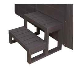 Schodki do jacuzzi - szare