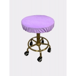 Pokrowiec welur na siedzisko taboretu