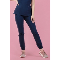 Spodnie joggery scrubs 101 granatowe