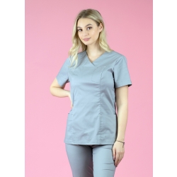 Bluza medyczna scrubs 104H szara
