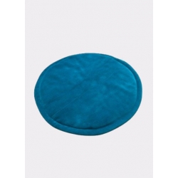 Okrągła poduszka welur na taboret