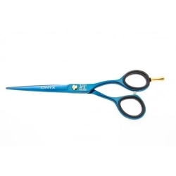 Nożyczki fryzjerskie ONYX 6" BLUE - niebieskie
