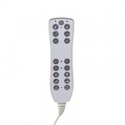 Fotel kosmetyczny do pedicure elektryczny Azzurro 708BS Exclusive Pro 3 silniki z podgrzewaniem biały