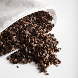 Mata do akupresury ActivFizjo premium natural beżowo turkusowa z poduszką
