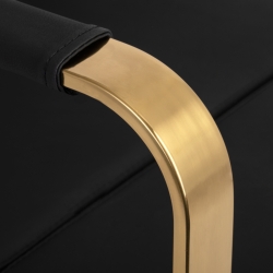 Gabbiano myjnia fryzjerska Porto Gold czarna