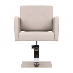 Fotel fryzjerski Gabbiano Bergamo szary