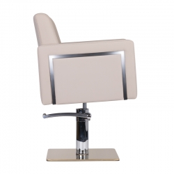 Fotel fryzjerski Gabbiano Bergamo szary