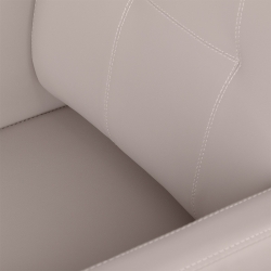 Fotel fryzjerski Gabbiano Bergamo szary