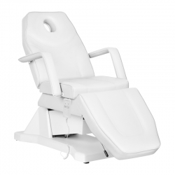 Fotel kosmetyczny elektryczny Sillon Soft 1 silnik biały