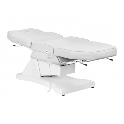 Fotel kosmetyczny elektryczny Sillon Soft 1 silnik biały