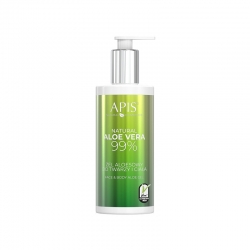 Apis natural aloe vera 99% żel aloesowy do twarzy i ciała 300 ml