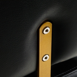 Hair System fotel fryzjerskiI Linz złoto czarny