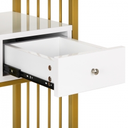 Biurko kosmetyczne MT-302g białe