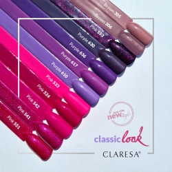 CLARESA Lakier hybrydowy PURPLE 617 -5g