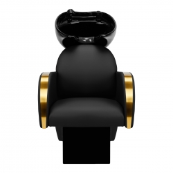 Myjnia fryzjerska Gabbiano Malaga czarno-złota