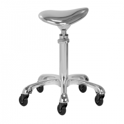 Taboret fryzjerski Gabbiano Fine Silver Roll Speed