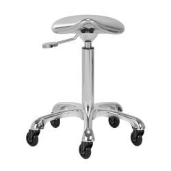 Taboret fryzjerski Gabbiano Fine Silver Roll Speed