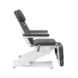 Fotel kosmetyczny do pedicure elektryczny Sillon Classic 2 silniki szary