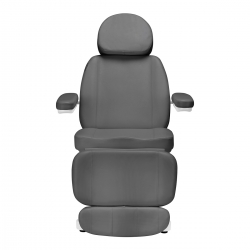 Fotel kosmetyczny elektryczny do pedicure Sillon Classic 4 silniki z kołyską szary