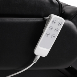 Fotel kosmetyczny elektryczny Sillon Lux 273b 3 silniki z taboretem 304 czarny
