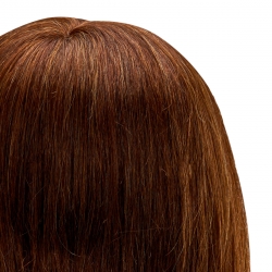 Główka fryzjerska treningowa Gabbiano WZ1 włosy naturalne 30 cm kolor 4H