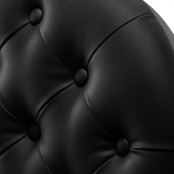 Fotel barberski Gabbiano Niccolo czarny