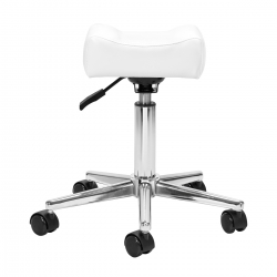 Podnóżek mobilny do pedicure Sillon Bell biały