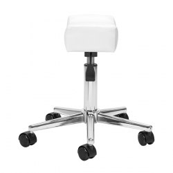 Podnóżek mobilny do pedicure Sillon Bell biały