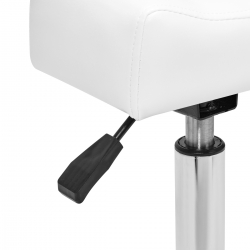 Podnóżek mobilny do pedicure Sillon Bell biały