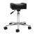 Podnóżek mobilny do pedicure Sillon Bell czarny