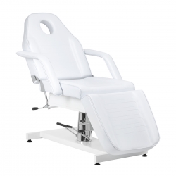 Fotel kosmetyczny hydrauliczny Sillon v2 210 biały