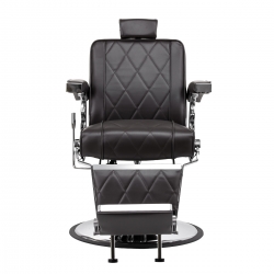 Fotel barberski Hair System BM88066 brązowy