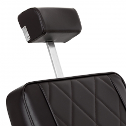 Fotel barberski Hair System BM88066 brązowy