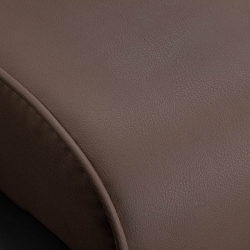 Fotel barberski Gabbiano Continental brązowy