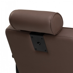 Fotel barberski Gabbiano Continental brązowy