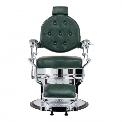 Fotel barberski Gabbiano President zielony