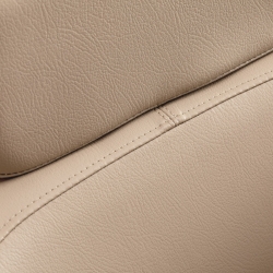 Fotel fryzjerski Gabbiano Wratislavia beżowy z czarną podstawą