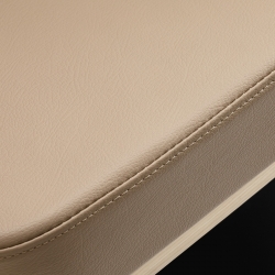 Fotel fryzjerski Gabbiano Wratislavia beżowy z czarną podstawą