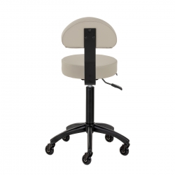 Taboret fryzjerski Gabbiano D026 beżowy