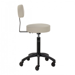 Taboret fryzjerski Gabbiano D026 beżowy