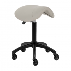 Taboret fryzjerski Gabbiano D032 beżowy