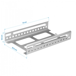 Lafomed uchwyt na dwie tacki do autoklawu 3l