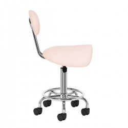 Taboret kosmetyczny 6001 różowy