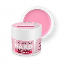 Claresa Żel budujący Hard&easy builder gel french pink 45g