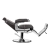 Fotel barberski Hair System BM88066 brązowy