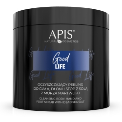 APIS Good Life, Oczyszczający peeling do ciała, dłoni i stóp